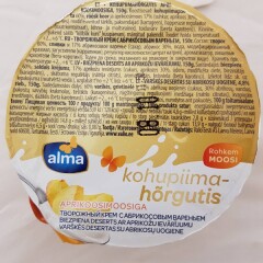 ALMA Kohupiimahõrgutis aprikoosi 150g