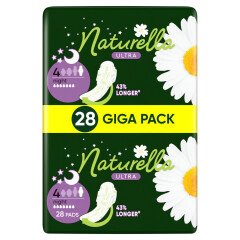 NATURELLA Hügieenisidemed Quattro Night 28pcs