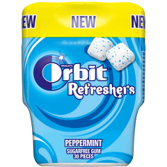 ORBIT Orbit Refreshers Peppermint Bottle 30p 67g 67g