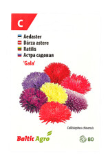 BALTIC AGRO Астра садовая 'Gala' 80 семян 1pcs