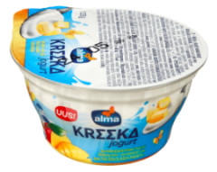 ALMA Kreeka jogurt mango-valge šokolaadi lisandiga 125g