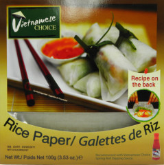 VIETNAMESE CHOICE Rice Paper 100g