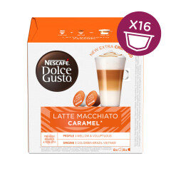 NESCAFE Kafijas kapsulas Latte Machiato Caramel 145,6g