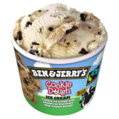 BEN & JERRY'S Koorejäätis Cookie Dough 100ml