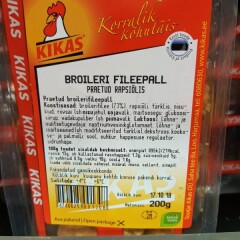 KIKAS Broilerifilee pall 200g