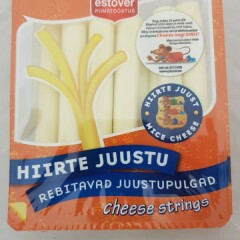 ESTOVER HIIRTE JUUST rebitavad juustupulgad 240g