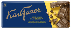 KARL FAZER Karl Fazer Milk Chocolate with hole hazelnuts 200g 200g