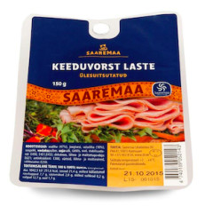 SAAREMAA Keeduvorst Laste ülesuitsutatud 150g