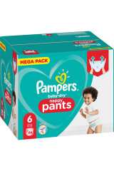 PAMPERS BABY DRY 6 PÜKSMÄHE 1pcs