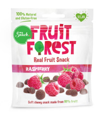 MYSNACK Real fruit raspberry snack 30g