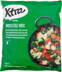 X-TRA Brokoli lellkapsas porgand 1kg