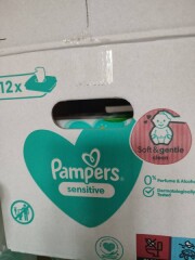 PAMPERS Niisked salvrätid 12pcs