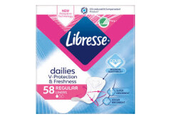 LIBRESSE Ikdienas ieliktnīši Regular 58pcs