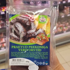 KARNI PRAETUD PEEKONIGA VERIVORSTID 600g