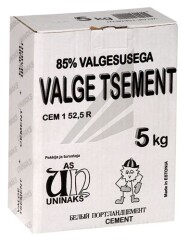 UNINAKS Valge tsement 5kg