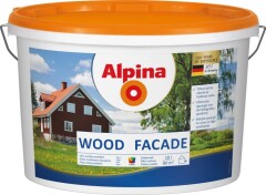 ALPINA Vesidispersioon puitfassaadi värv Wood Facade 2.5L B1 baas 2,5l