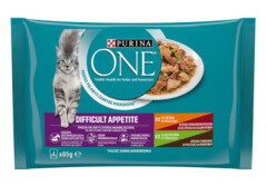 PURINA ONE Konservuoto kačių ėdalo rinkinys 340g