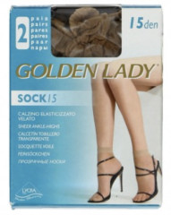 GOLDEN LADY N.SOKID 15DEN LY UNICA MELON 1pair