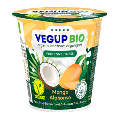 VEGUP BIO Organic coconut vegangurt with mango VEGUP BIO, 9x140g, LT-EKO-001 140g