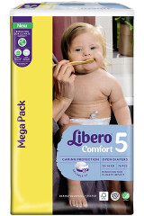 LIBERO Comfort 5 teipmähkmed 10-14kg 76pcs