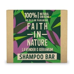 FAITH IN NATURE Tükišampoon lavendli 85g