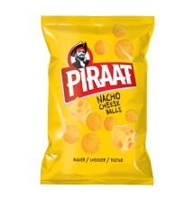 WWW PIRAAT Cheese flavoured corn balls 60g