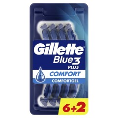 GILLETTE Vienk.skustuvai GILLETTE BLUE 3, 6+2vnt. 8pcs