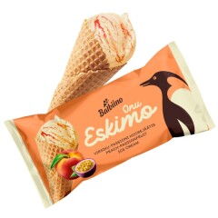 ONU ESKIMO Peach-passion ice cream waffle cone 0,084kg