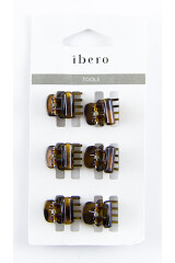 IBERO Ibero juukseklambrid 6 tk 6pcs