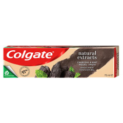 COLGATE HAMBAPASTA NATURAL EXTRACTS CHARCOAL 75ml