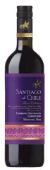 SANTIAGO DE CHILE Cabernet-Carmenere 75cl