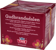 TINE Ožkų ir karvių pieno sūris Gudbrandsdalen TINE, 35%, 12x250g 250g