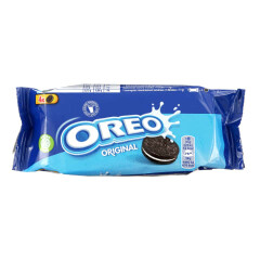 OREO Oreo Kakaviniai sausainiai su vanilės skonio įdaru (29%) 44g 44g