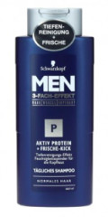 SCHWARZKOPF MEN Vyriškas plaukų šampūnas MEN ACTIVE PROTEIN 250ml