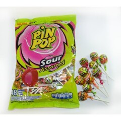 AKAS Pulgakommid Pin Pop Sour Mix (48x18g) 864g