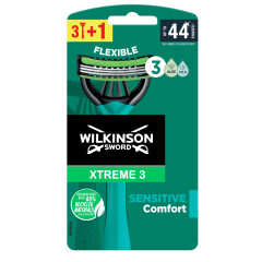 WILKINSON SWORD Raseerija pardel Xtreme3 Sensitive men 3+1tk 4pcs