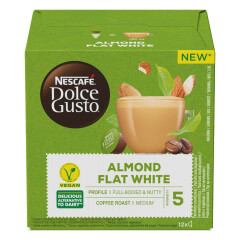 DOLCE GUSTO Kafijas kapsulas Almond Flat White 12pcs