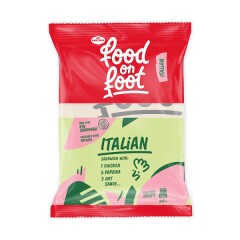FOOD ON FOOT Italian Sandwich with Ham, Cheese and hot sauce 200g