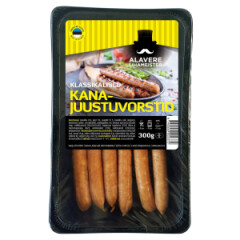 ALAVERE Klassikalised kana-juustuvorstid 300g