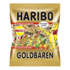 HARIBO Kuldkarukese minipakid 250g