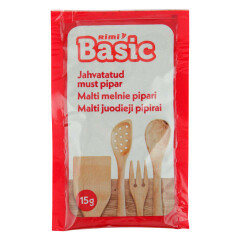 RIMI BASIC Jahvatatud must pipar 15g