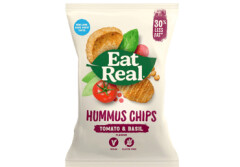 EAT REAL Hummusekrõpsud tomati ja basiiliku 135g