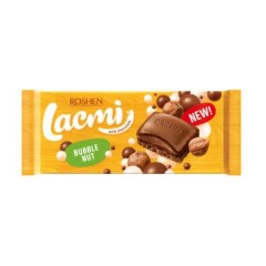 ROSHEN Pieninis akytasis šokoladas LACMIE BUBBLE NUT 85g