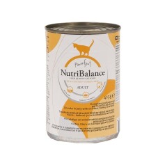 PURRRFECT Kačių ėd.kal.višt.jaut.NUTRIBALANCE,415g 415g