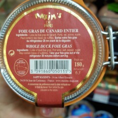 MAXIM'S Pardi foie gras purgis 180g