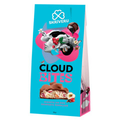 SKRIVERU Šokolādes konfektes Cloud Bites 130g