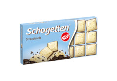 SCHOGETTEN White chocolate with roasted cocoa nibs 100g