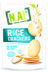 NATURE ADDICTS Rice crackers rilsisnäkid meresoolaga 70g