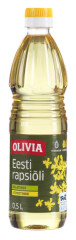 OLIVIA 0,5L OLIVIA rapsiõli salatisse, küpsetisse 0,5l