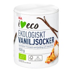 I LOVE ECO Vanillisuhkur 100g